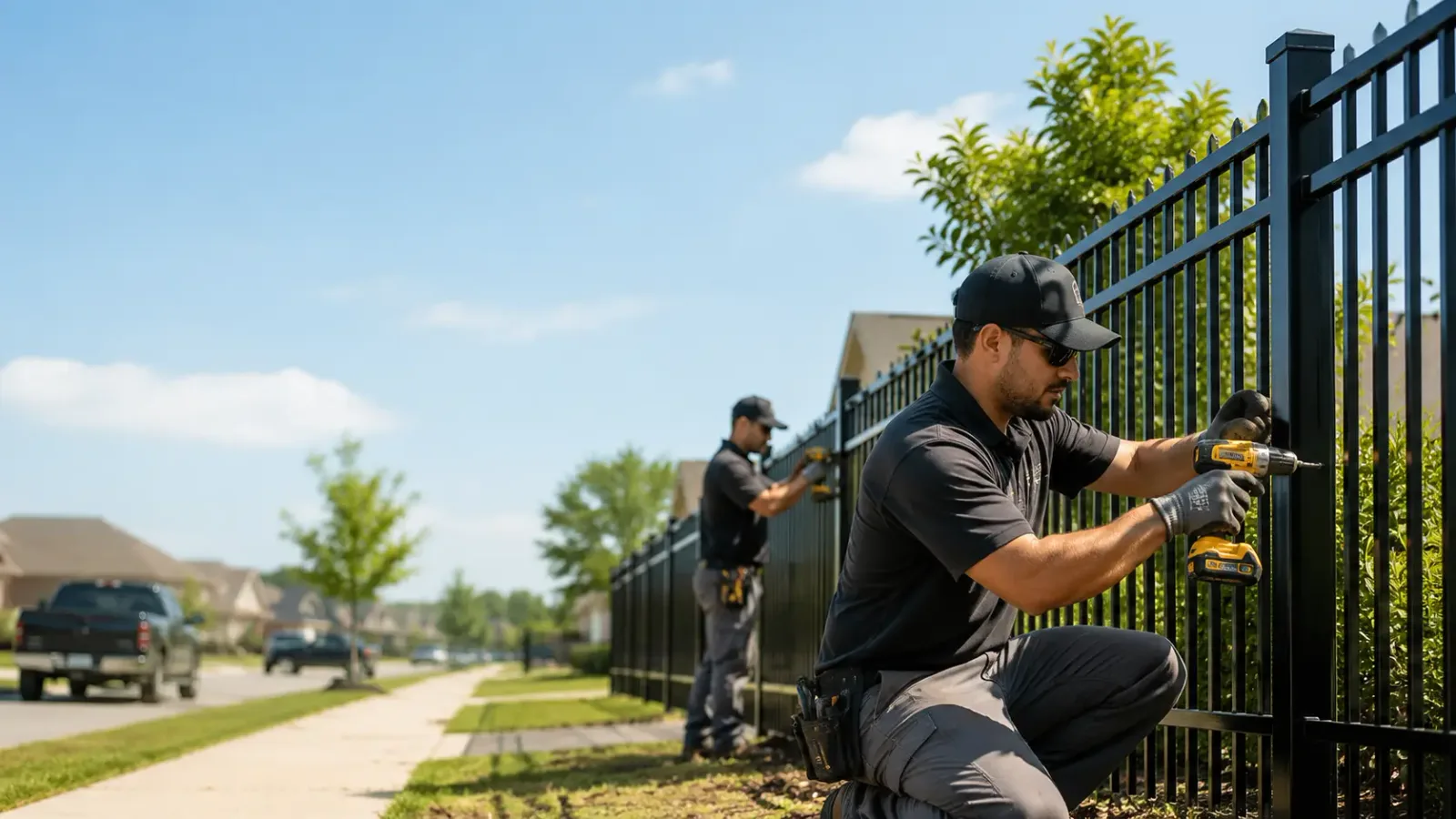 Metal Fence Installation in Miles, IA